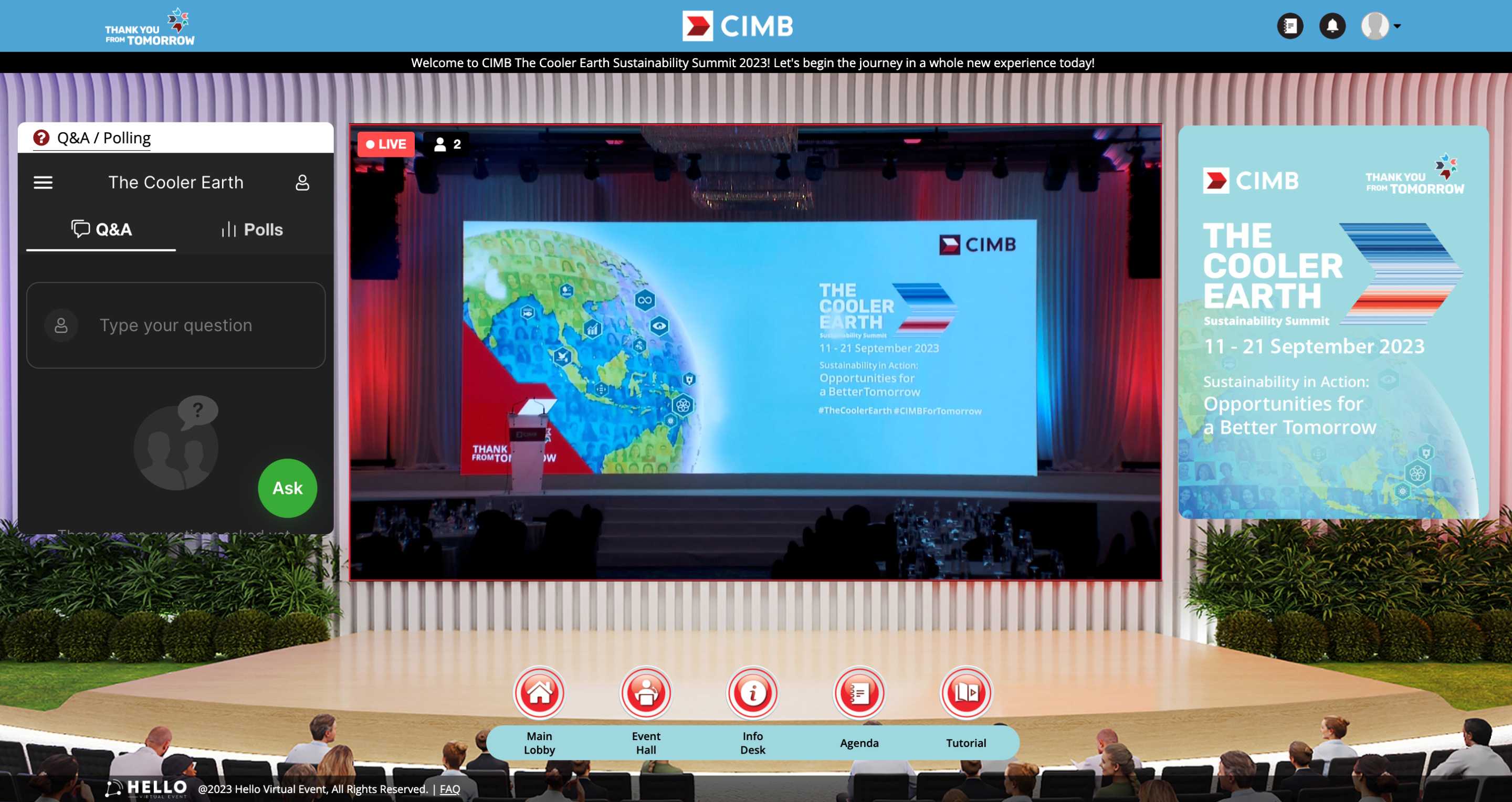The Cooler Earth Sustainability Summit 2023 Watch Video